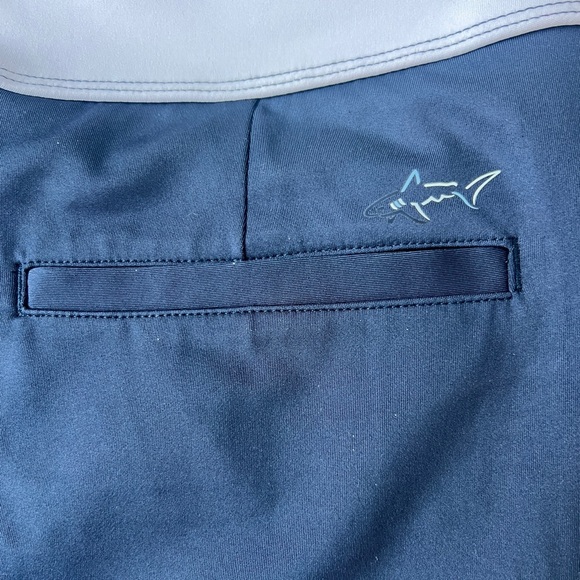 GREG NORMAN Navy Blue & White Skort Skirt Size Large - Picture 7 of 8